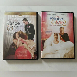The Prince and Me 1 and 2 DVD set